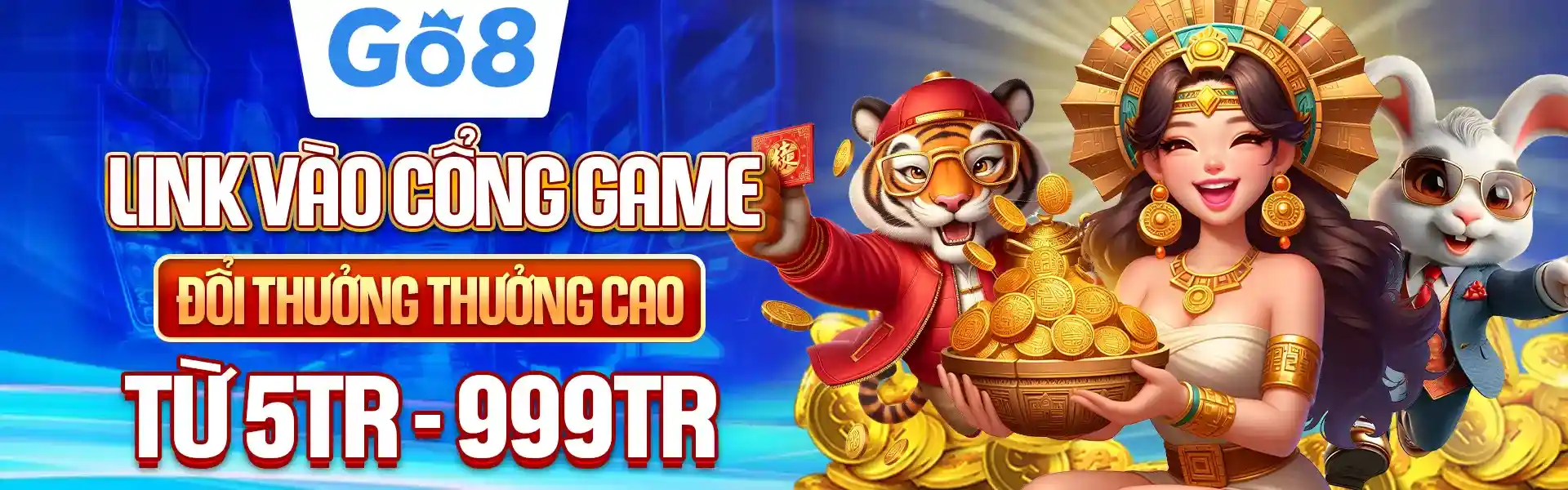Banner giới thiệu ứng dụng, hỗ trợ và lưu ý an toàn của Go8